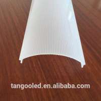 PC extrusion profiles extruded plastic profiles for led lighting accessory