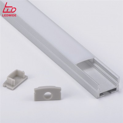 LEDWIDE Best-selling Linear Surface Mounting LED Aluminium Profile with Factory Price for Decorations and Lighting